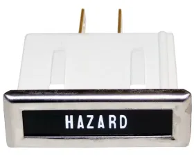 Crown Automotive Jeep Replacement Hazard Dash Indicator Light for 1972-1975 Jeep CJ-5 and 1975-1975 CJ-6 Jeep 1972-1975