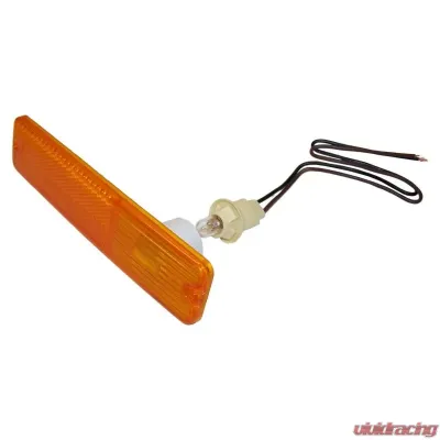 Crown Automotive Jeep Replacement Amber Side Marker Light Kit, Left or Right Front, w/ Clear Bulb & Wiring Jeep - 994020K