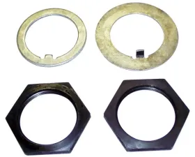 Crown Automotive Jeep Replacement Spindle Nut Kit, Left or Right, Inner & Outer Jeep N/A