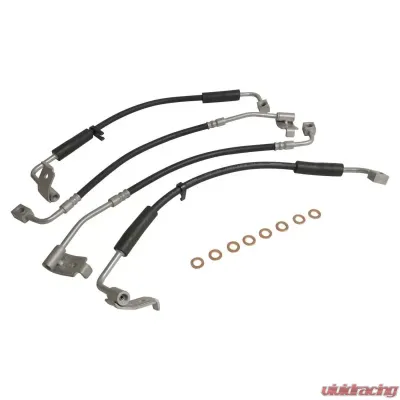 Crown Automotive Jeep Replacement Brake Hydraulics Jeep Wrangler Front and Rear 2007-2010 - BHK1