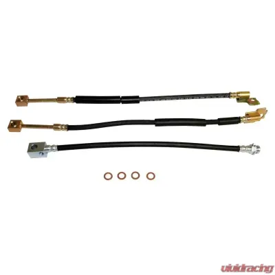Crown Automotive Jeep Replacement Brake Hydraulics Jeep Wrangler Front and Rear 1987-1989 - BHK4