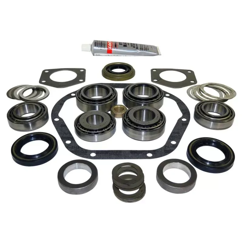 Crown Automotive Jeep Replacement Differential Overhaul Kit for Misc. Jeep CJ-7, CJ-8 YJ, XJ, MJ w/ D44 Rear Axle Jeep Rear - D44YMASKIT