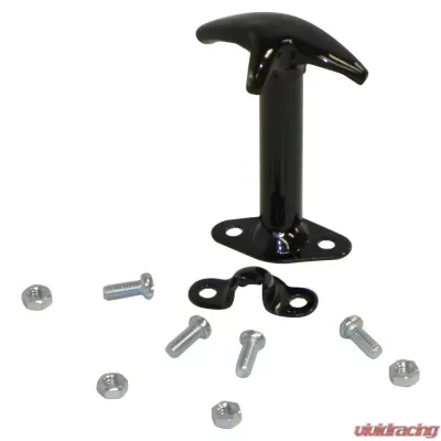 Crown Automotive Jeep Replacement Black L or R Hood Catch Kit for 1941-1995 Jeep MB, CJs & YJ Wrangler Jeep - HC2
