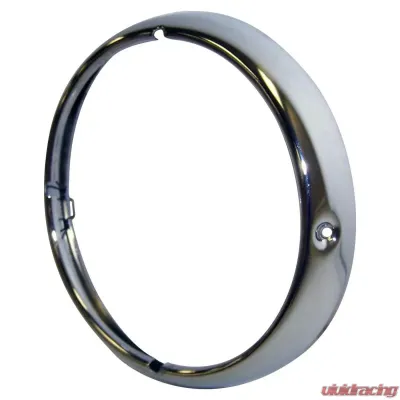 Crown Automotive Jeep Replacement Chrome Left or Right Headlight Bezel for 1946-71 Jeep & Willys Vehicles Jeep - J0649518