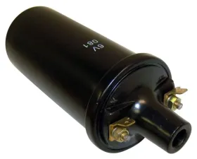 Crown Automotive Jeep Replacement Ignition Coil for 1941-1958 Jeep & Willys Vehicles w/ 6-Volt Electrical System Jeep Willys 1948-1958 2.2L 4-Cyl