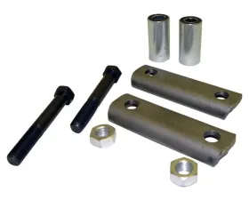 Crown Automotive Jeep Replacement Shackle Kit, Left or Right, w/ Silent Block Shackles Jeep N/A