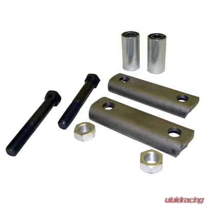 Crown Automotive Jeep Replacement Shackle Kit, Left or Right, w/ Silent Block Shackles Jeep N/A - J0916646
