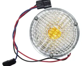 Crown Automotive Jeep Replacement Left or Right Front Parking Lamp 1969-1975 Jeep CJ-5, CJ-6, w/ 3 Screws in Lens Jeep N/A