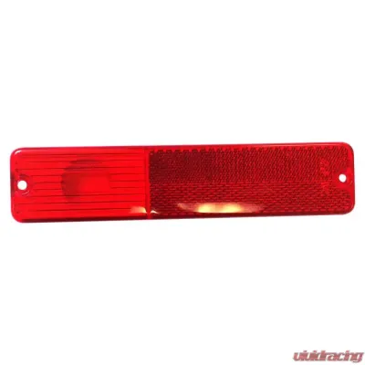 Crown Automotive Jeep Replacement Red Left or Right Rear Side Marker Lamp for Misc. 1972-1991 Jeep Models Jeep Rear Right - J0994021
