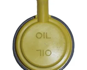 Crown Automotive Jeep Replacement Yellow Plastic Oil Filler Cap for Misc. 1971-91 Jeep Models w/ 5.0L or 5.9L Engs Jeep