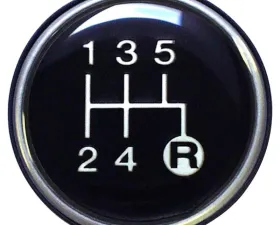 Crown Automotive Jeep Replacement 5 Speed Shift Knob Insert for 1982-86 CJ, SJ, J-Series, XJ w/ T5 Transmission Jeep