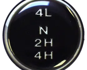 Crown Automotive Jeep Replacement Dana 300 Transfer Case Shift Knob Insert for Misc. 1980-86 Jeep CJ-5, 7, 8 Jeep