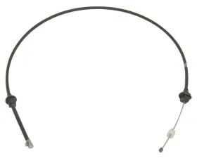 Crown Automotive Jeep Replacement Accelerator Cable for 1974-75 CJ-5, 6 w/ RHD w/ 4.2L Engine; 39.5