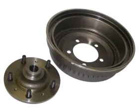 Crown Automotive Jeep Replacement Rear Hub & Drum Assembly for 76-78 CJ-5, CJ-7 w/ AMC 20 Rear Axle w/ 11