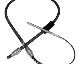 Crown Automotive Jeep Replacement Front Parking Brake Cable 1976-1979 SJ, J-Series w/ 6-Cyl. Engine w/ Auto Trans Jeep Front 1976-1979