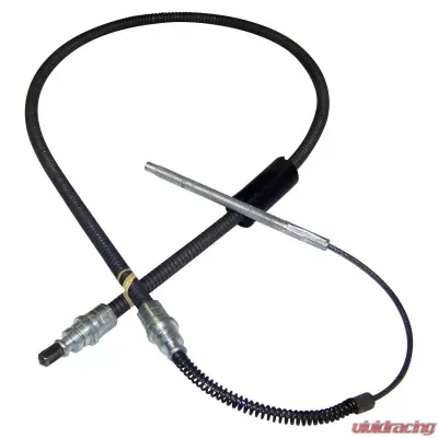 Crown Automotive Jeep Replacement Front Parking Brake Cable 1976-1979 SJ, J-Series w/ 6-Cyl. Engine w/ Auto Trans Jeep Front 1976-1979 - J5356189