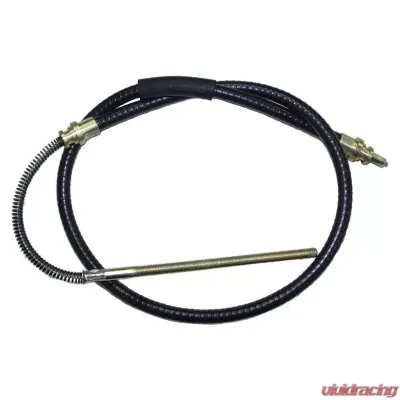 Crown Automotive Jeep Replacement Front Parking Brake Cable for Misc. Jeep SJ, J-Series; 45.75 inches long Jeep Front - J5361026
