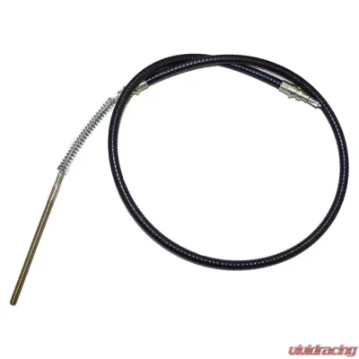 Crown Automotive Jeep Replacement Front Parking Brake Cable for Misc. 1980-91 Jeep SJ, J-10, J-20; 51.75 in. long Jeep Front - J5361029