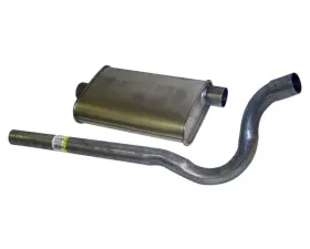 Crown Automotive Jeep Replacement Muffler & Tailpipe Assembly 79-86 CJ-5, CJ-7 w/ 5.0L, 2.5L, 4.2L Engines Jeep