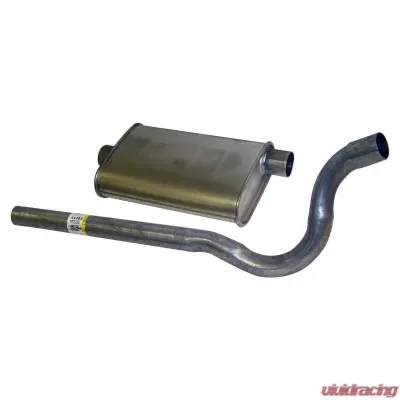 Crown Automotive Jeep Replacement Muffler & Tailpipe Assembly 79-86 CJ-5, CJ-7 w/ 5.0L, 2.5L, 4.2L Engines Jeep - J5362725