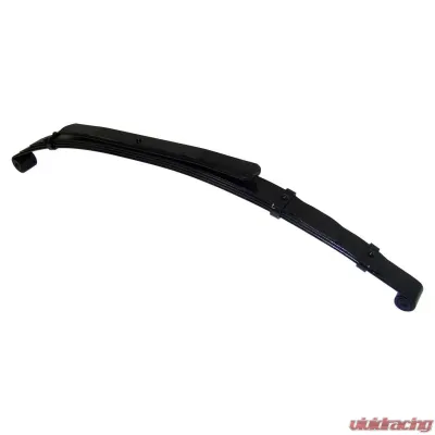 Crown Automotive Jeep Replacement Rear HD Leaf Spring for 1976-91 Jeep SJ, Bushings Included, 5-Leaf Jeep Rear - J5362956