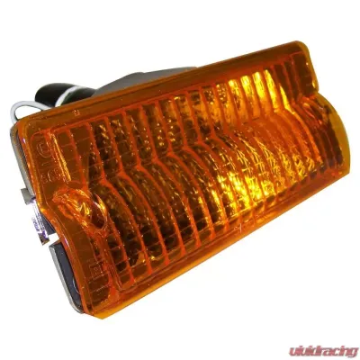 Crown Automotive Jeep Replacement Left Front Parking Lamp for 1976-91 SJ, J-Series; Incl. Lamp, Bulb & Harness Jeep Left - J5460107