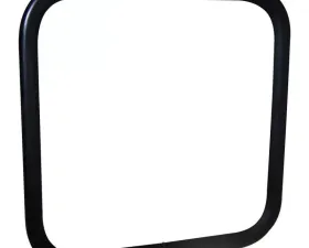 Crown Automotive Jeep Replacement Black Sideview Mirror Head for 55-86 Jeep CJs, L or R. Jeep Left and Right