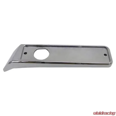 Crown Automotive Jeep Replacement Right Front Side Marker Lamp Base for 1974-1991 Jeep SJ, J-Series; Chrome Jeep - J5465790