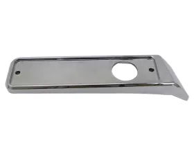 Crown Automotive Jeep Replacement Left Front Side Marker Lamp Base for 1974-1991 Jeep SJ, J-Series; Chrome Jeep
