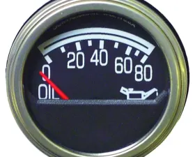 Crown Automotive Jeep Replacement Oil Pressure Gauge for 1976-86 Jeep CJ-5, CJ-7, CJ-8, Fits in a 2