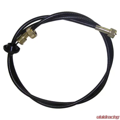 Crown Automotive Jeep Replacement Speedometer Cable for 1980-83 Jeep CJ-5, CJ-7, CJ-8 w/ GM 2.5L Engine - 62" Long Jeep - J5752395