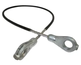 Crown Automotive Jeep Replacement Tailgate Cable for 1976-1986 CJ-7, CJ-8, 19.5