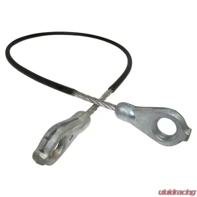 Crown Automotive Jeep Replacement Tailgate Cable for 1976-1986 CJ-7, CJ-8, 19.5" Long Jeep - J5752617
