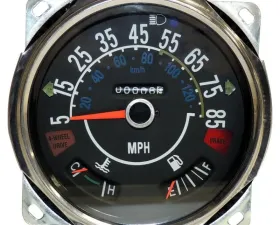 Crown Automotive Jeep Replacement Speedometer Assembly with Modernized Electronics for 1980-86 Jeep CJs Jeep