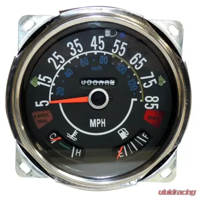 Crown Automotive Jeep Replacement Speedometer Assembly with Modernized Electronics for 1980-86 Jeep CJs Jeep - J5761110
