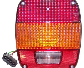 Crown Automotive Jeep Replacement Tail Lamp Assembly for 1981-95 CJ-5, CJ-6, CJ-6, Europe, Australian, YJ, Europe Jeep
