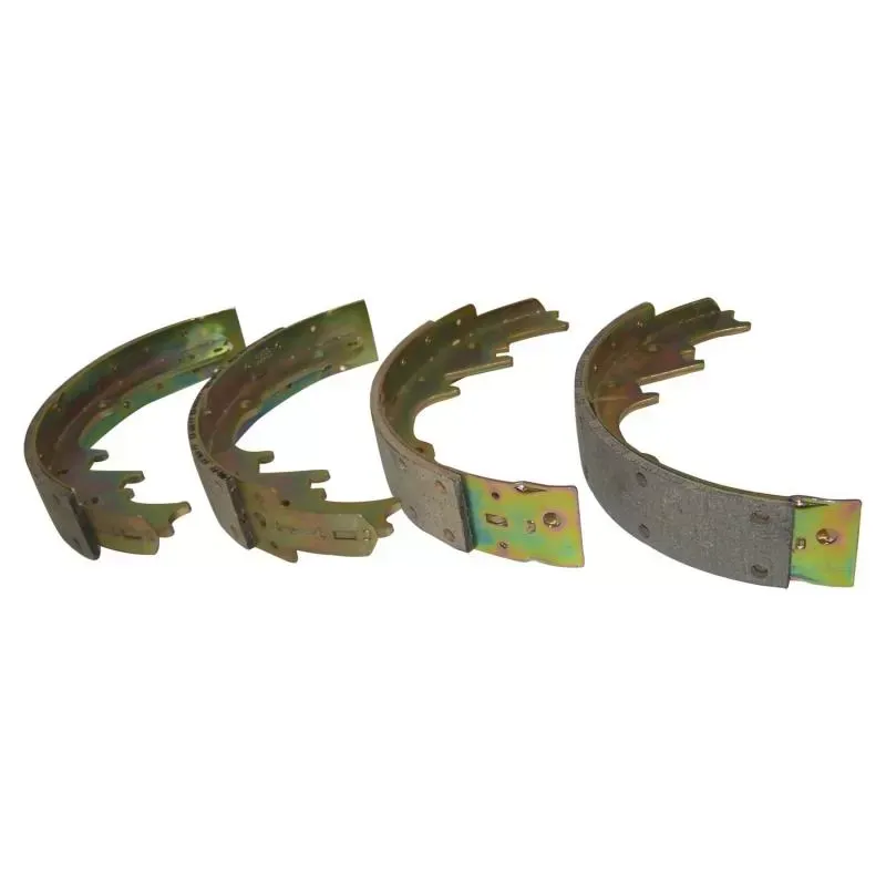 Crown Automotive Jeep Replacement Front Brake Shoe Set for 1974-76 Jeep SJ, J-Series w/ Front Drum Brakes Jeep Front - J8124580