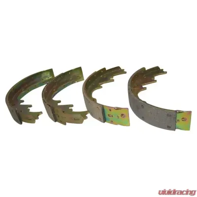 Crown Automotive Jeep Replacement Front Brake Shoe Set for 1974-76 Jeep SJ, J-Series w/ Front Drum Brakes Jeep Front - J8124580