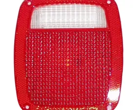 Crown Automotive Jeep Replacement Tail Light Lens for Select Jeep CJs, J-Series, YJ and TJ; Left or Right Jeep