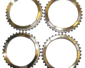 Crown Automotive Jeep Replacement 1st, 2nd, 3rd, & 4th Gear Synchronizer Blocking Ring Set for Jeeps w/ T176, T177 Jeep