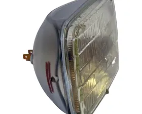 Crown Automotive Jeep Replacement Left or Right Sealed Beam Halogen Headlight for YJ, XJ, MJ, SJ, J-Series Jeep