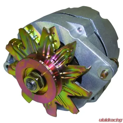 Crown Automotive Jeep Replacement 106 AMP Alternator for Select 1975-91 Jeep CJs, YJ, XJ, MJ, SJ, J-Series Jeep - J8134663