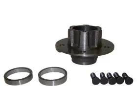 Crown Automotive Jeep Replacement Front Hub Assembly for Select 1976-78 CJ-5, CJ-7; Inc. Hub, Cups and Wheel Studs Jeep Front