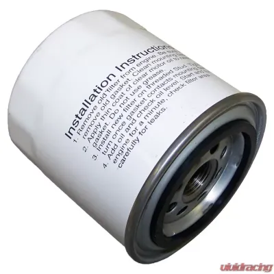Crown Automotive Jeep Replacement Oil Filter for 1950-82 Jeep & Willys Models w/ Disposable Type Filter Jeep - J8993146