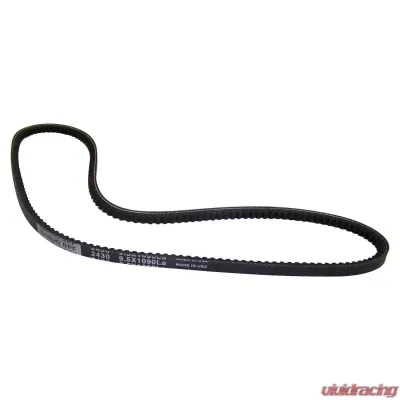 Crown Automotive Jeep Replacement Accessory Drive Belt for Select 71-86 Jeep CJs, XJ, SJ, J-Series, & C104 Models. Jeep Fan and Alternator - JY013411