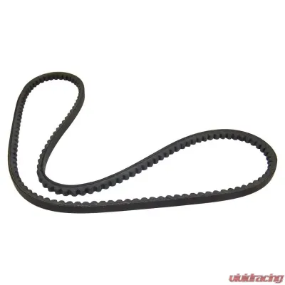 Crown Automotive Jeep Replacement Accessory Drive Belt for Select 76-81 CJ-5, CJ-7, CJ-8, SJ, J-Series w/ V8 Eng. Jeep Fan and Alternator - JY013421