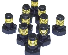 Crown Automotive Jeep Replacement Differential Ring Gear Bolt Set for Jeep Wranglers w/ D44 Axle; 7/16