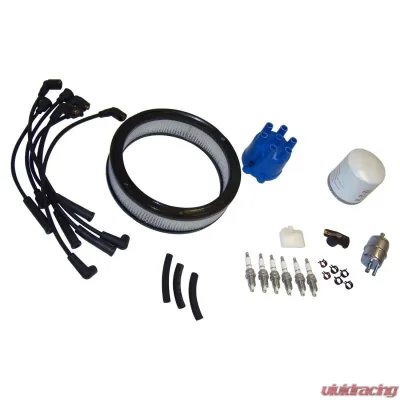 Crown Automotive Jeep Replacement Tune Up Kit for 87-90 Jeep YJ Wrangler w/ 4.2L Engine Jeep Wrangler 1987-1990 4.2L 6-Cyl - TK1