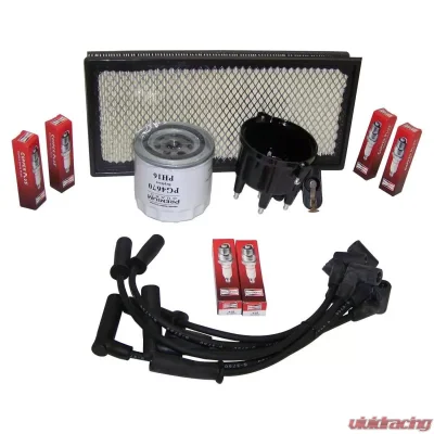 Crown Automotive Jeep Replacement Tune Up Kit for 1999 Jeep TJ Wrangler w/ 4.0L Engine Jeep 1999 4.0L 6-Cyl - TK25