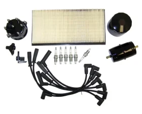 Crown Automotive Jeep Replacement Tune Up Kit for 94-96 Jeep XJ Cherokee w/ 4.0L Engine Jeep Cherokee 1994-1996 4.0L 6-Cyl